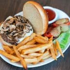 Best Mushroom Swiss Burger in Milpitas, CA